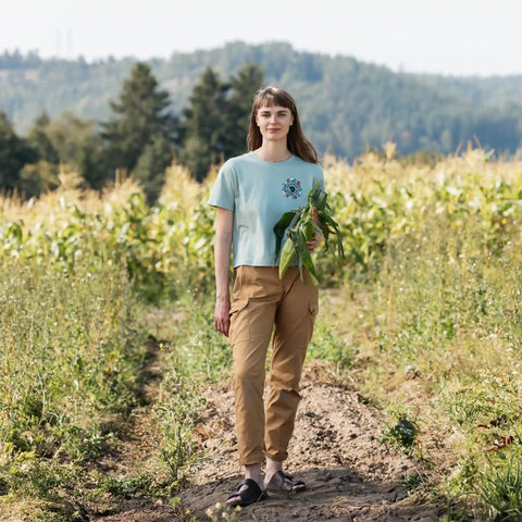 Fjällblomster Logo T-shirt W