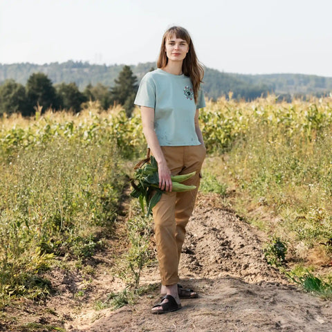 Fjällblomster Logo T-shirt W