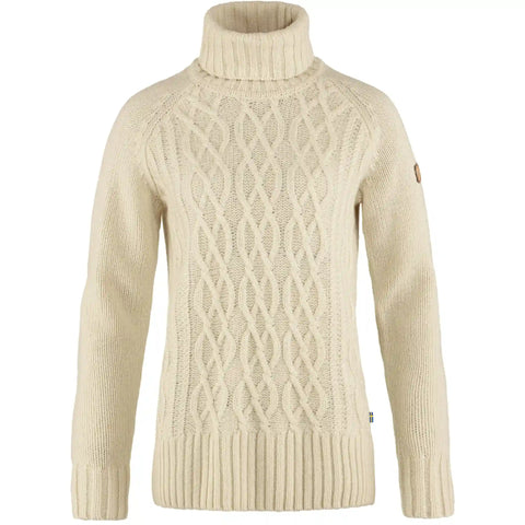 Övik Cable Knit Roller Neck W