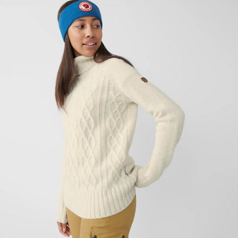 Övik Cable Knit Roller Neck W