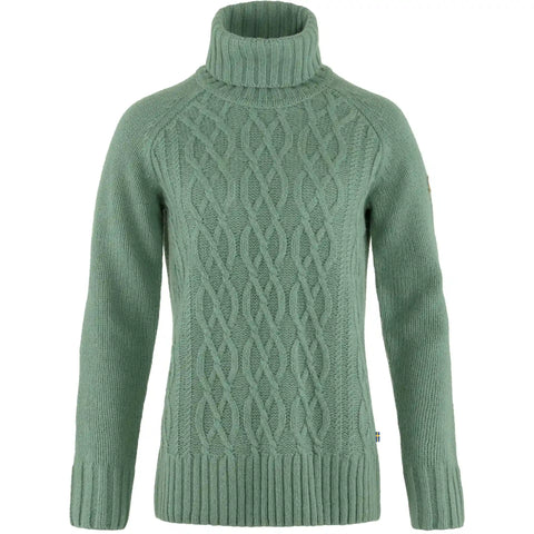 Övik Cable Knit Roller Neck W