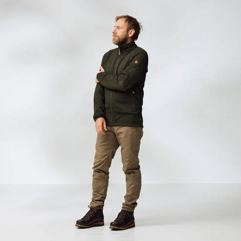 Övik Fleece Zip Sweater M