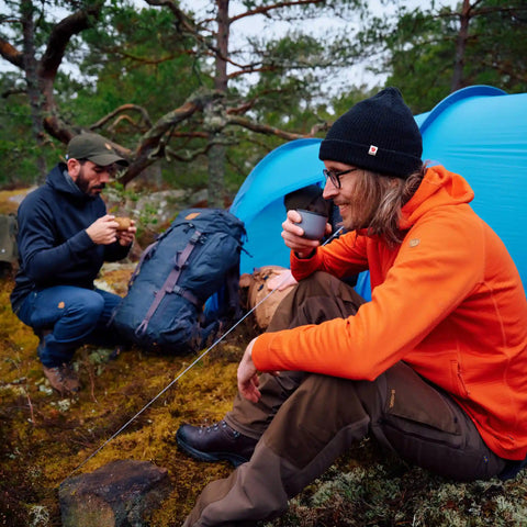 Abisko Grid Fleece Hoodie M
