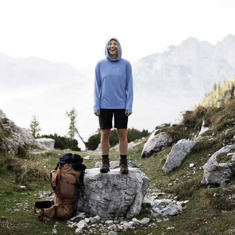 Abisko Sun-hoodie W
